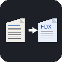 Fountain to FDX - Visual Studio Marketplace